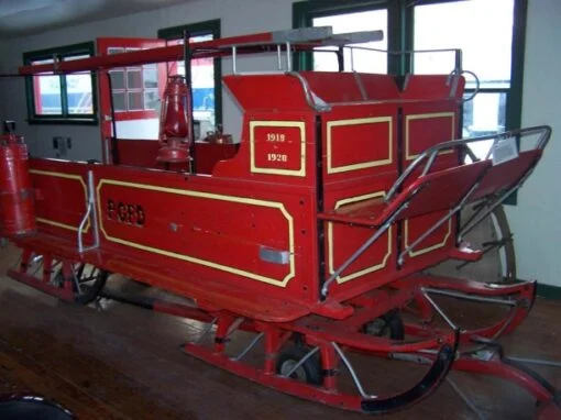 PG Fire Dept. sleigh