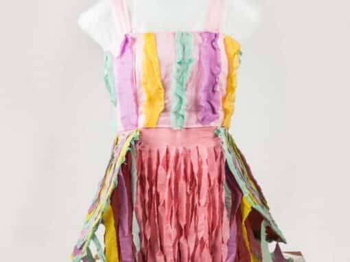 Inga Anderson/Jeannie Corless Crepe Paper Dance Costume