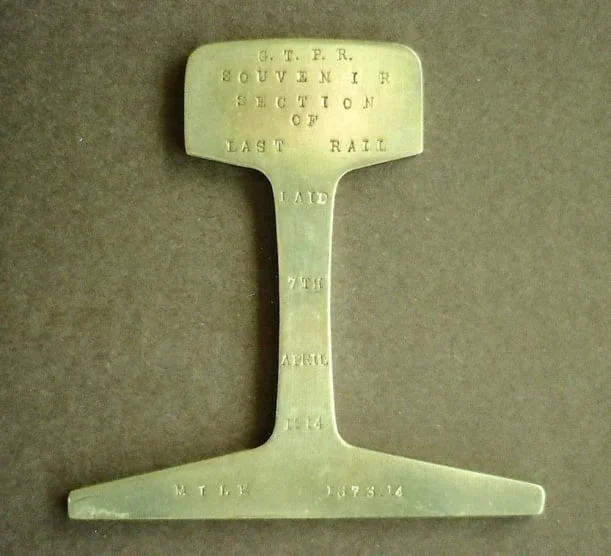 GTPR Last Spike Souvenir – Railway Museum GTPR Last Spike Souvenir – Railway Museum