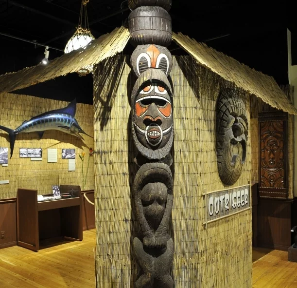 Tiki pole from the Outrigger