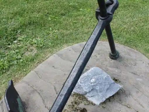 Anchor from a Sternwheeler