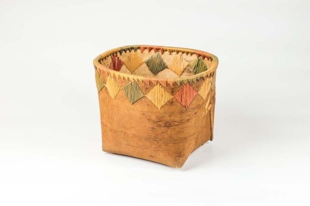 Basket made by Granny Seymour