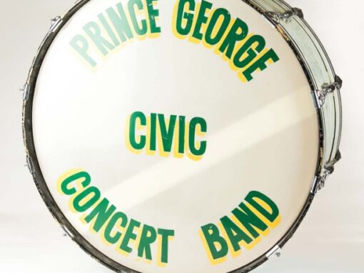 Prince George Civic Concert Band drum