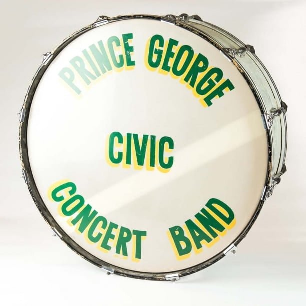 Prince George Civic Concert Band drum