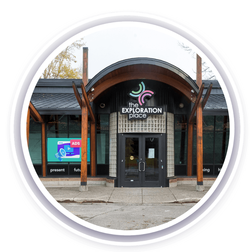 The Exploration Place front entrance